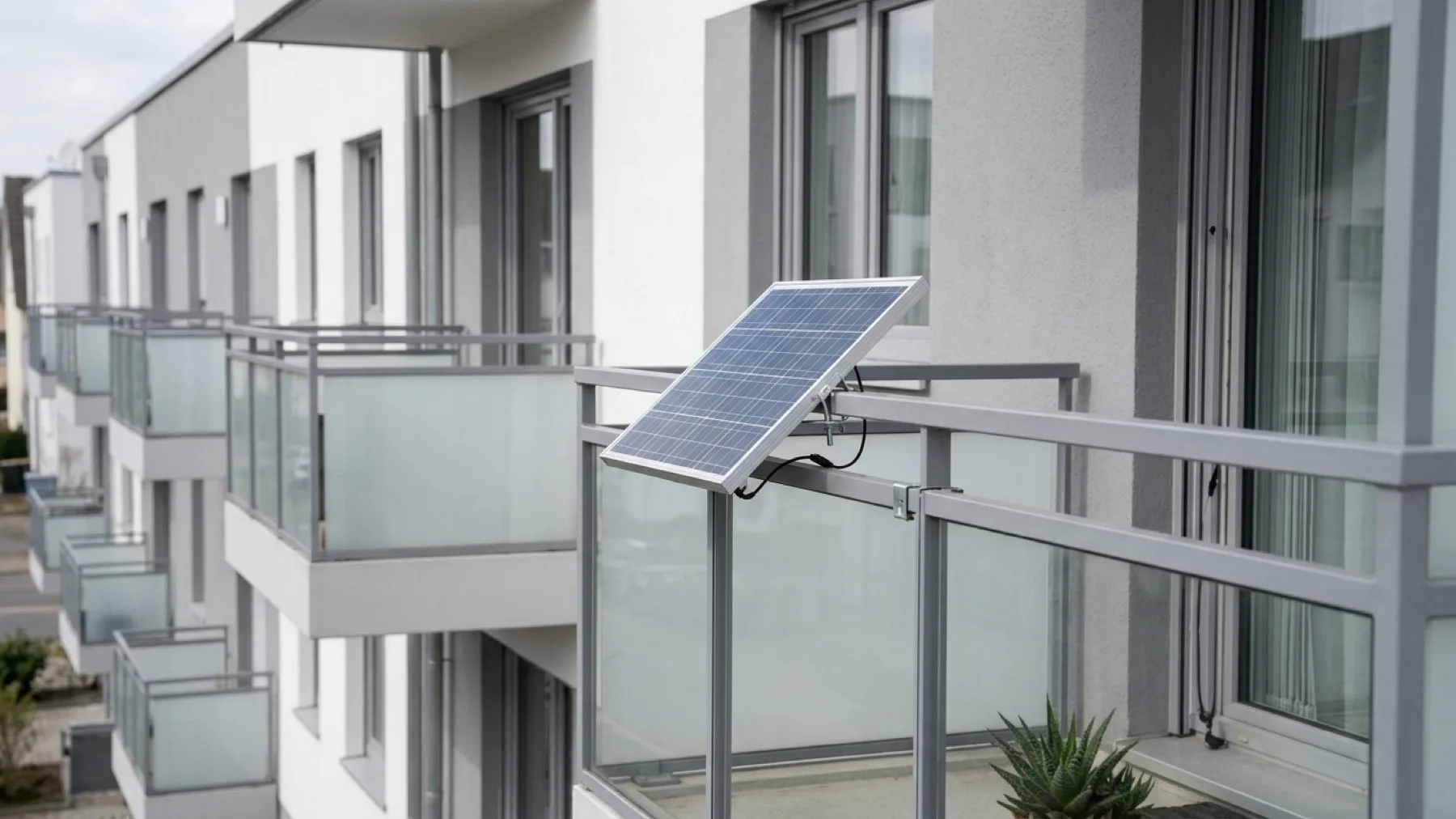 Balkonkraftwerk und Photovoltaik in der WEG